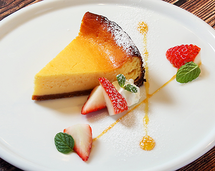 チーズケーキプレート